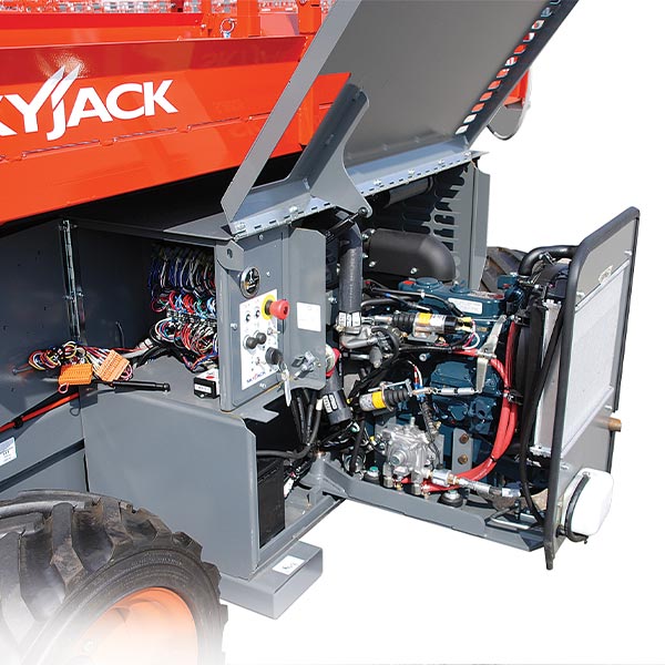 11,75 m Scherenarbeitsbühne, geländegeeignet