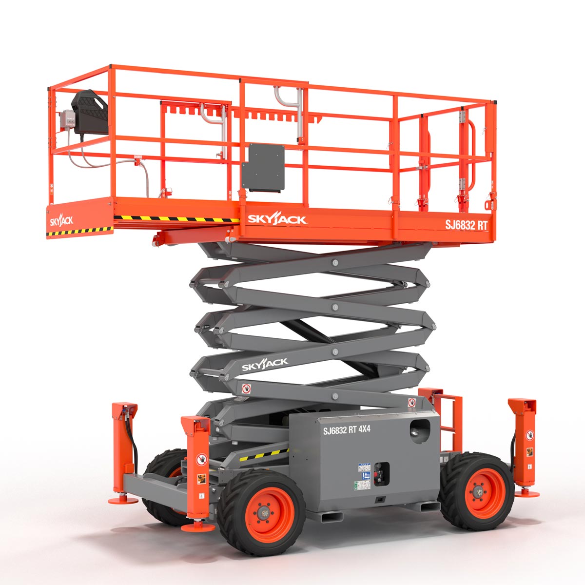 11,8 m Scherenarbeitsbühne, geländegeeignet