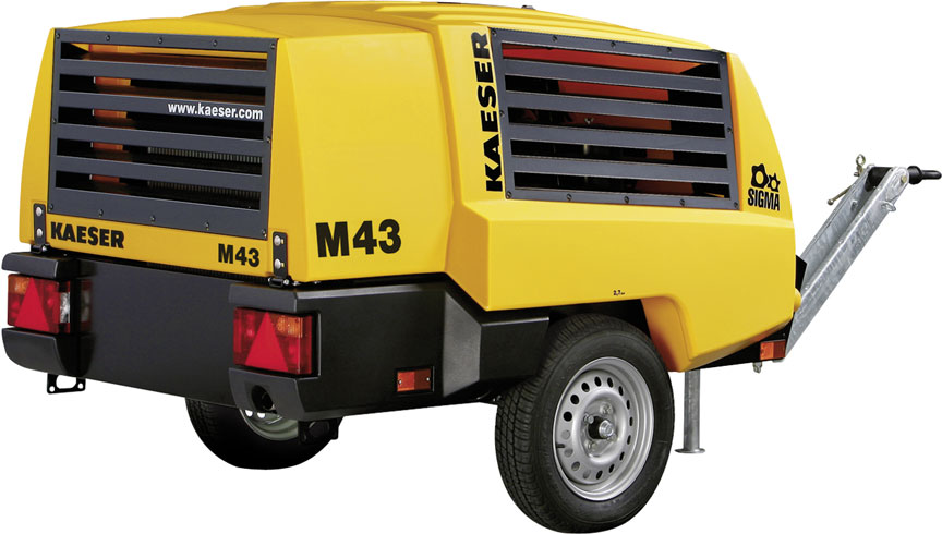 KAESER Mobilkompressor, Typ M43