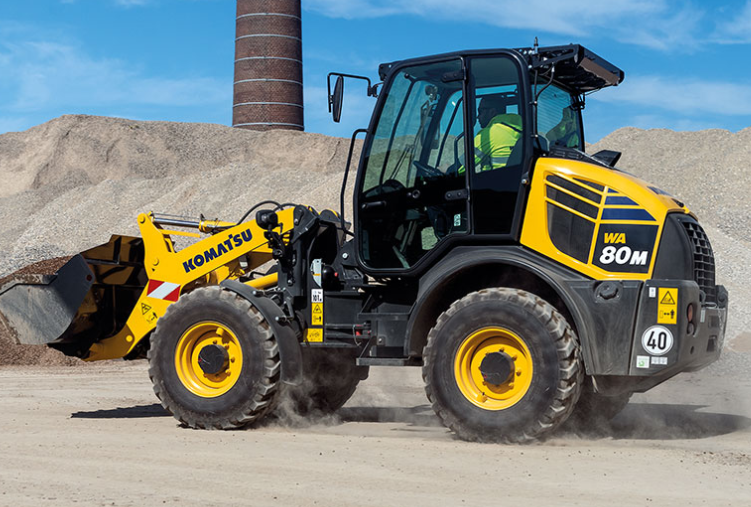 Kompaktradlader WA 80