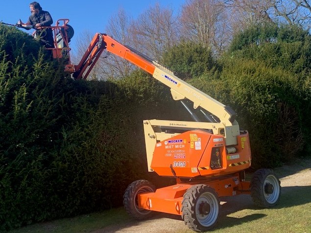 12,33 m  Arbeitsbühne Gelenkteleskop