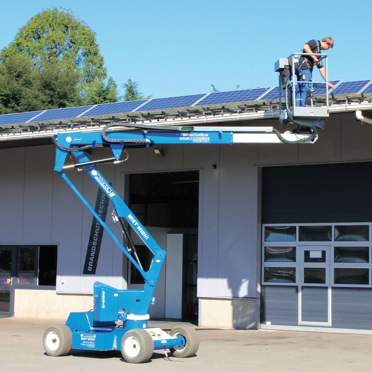 12,2 m Arbeitsbühne Gelenkteleskop