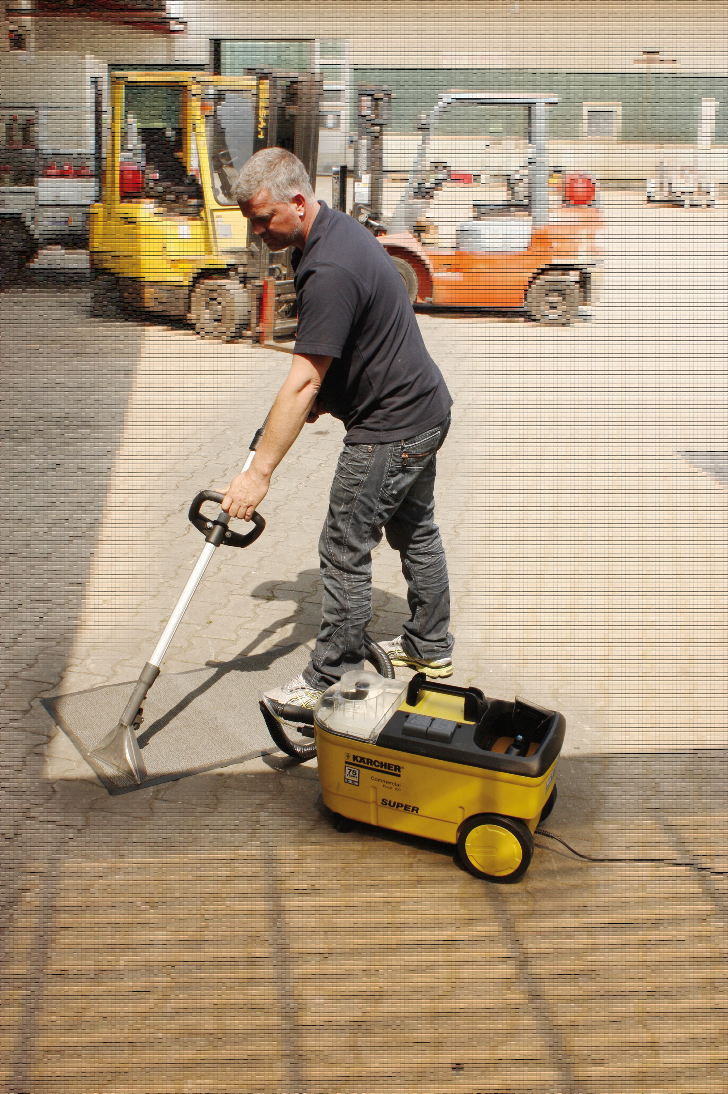 Teppich- und Polsterreiniger, Typ Puzzi 100 S