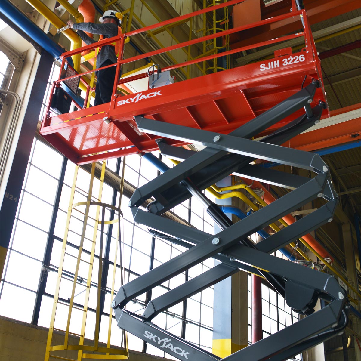 9,9 m Scherenarbeitsbühne 