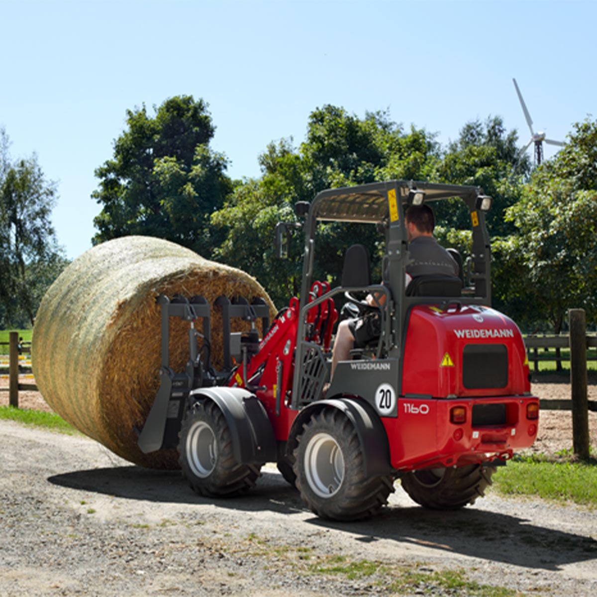 Knickradlader  Hoftrac 1160 