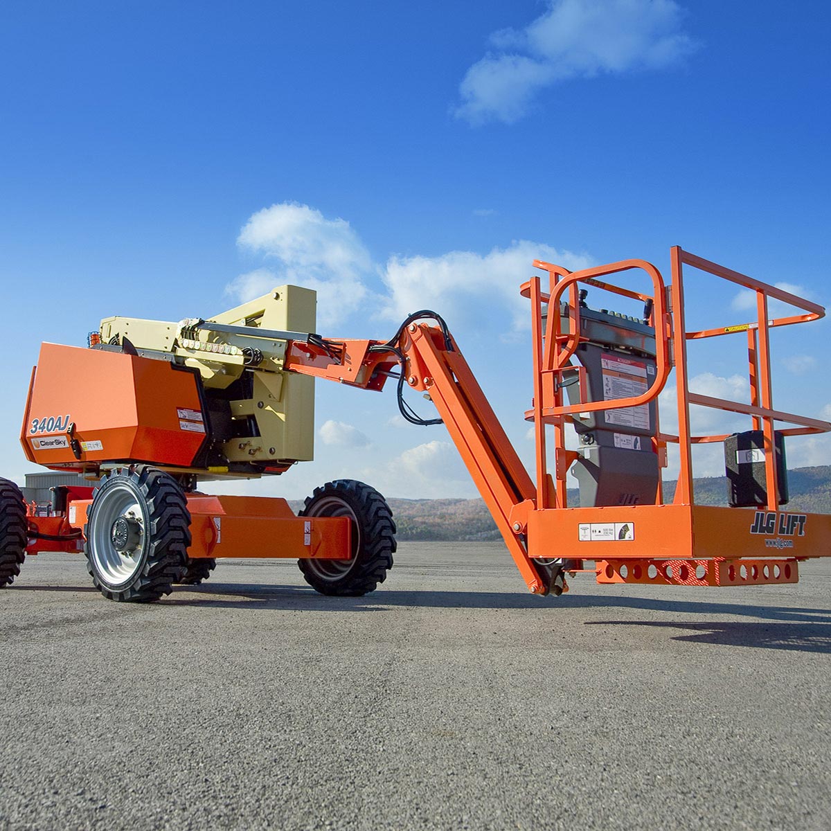 12,33 m  Arbeitsbühne Gelenkteleskop