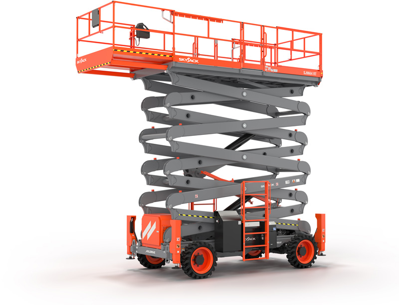 21,51 m Scherenarbeitsbühne, geländegeeignet  