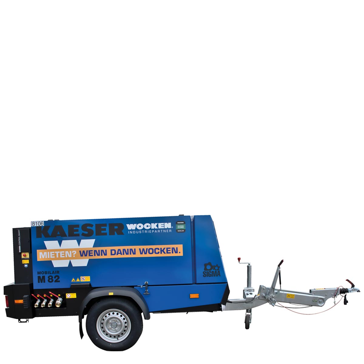 KAESER Mob.-Kompressoranl. M 82 GPS-T