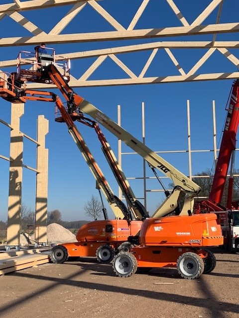 22,1 m m Arbeitsbühne Teleskop