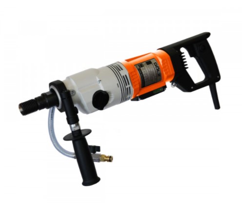 Nassbohrmaschine mit Spatenhandgriff