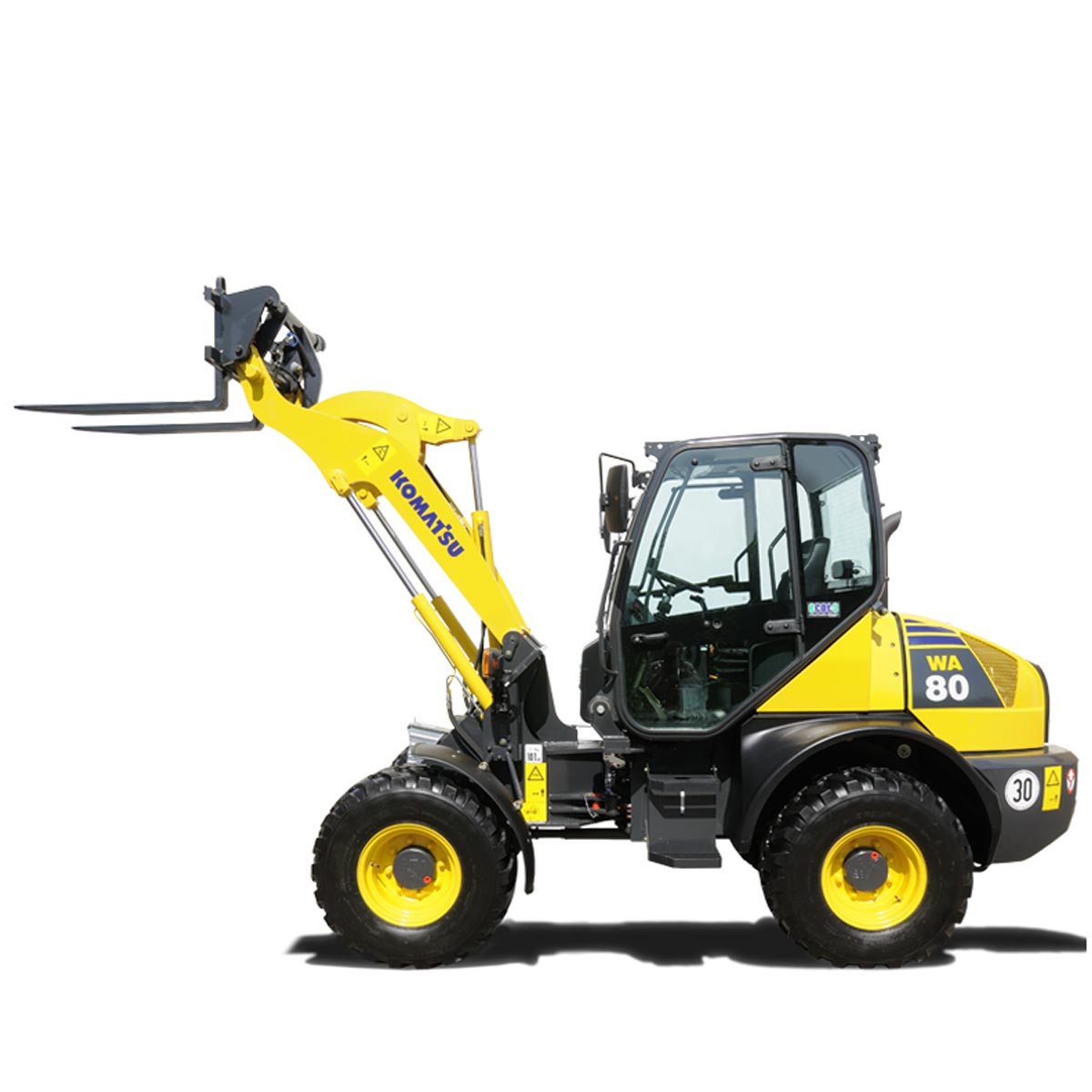 Kompaktradlader WA 80