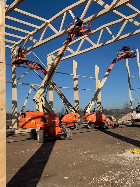 22,1 m m Arbeitsbühne Teleskop