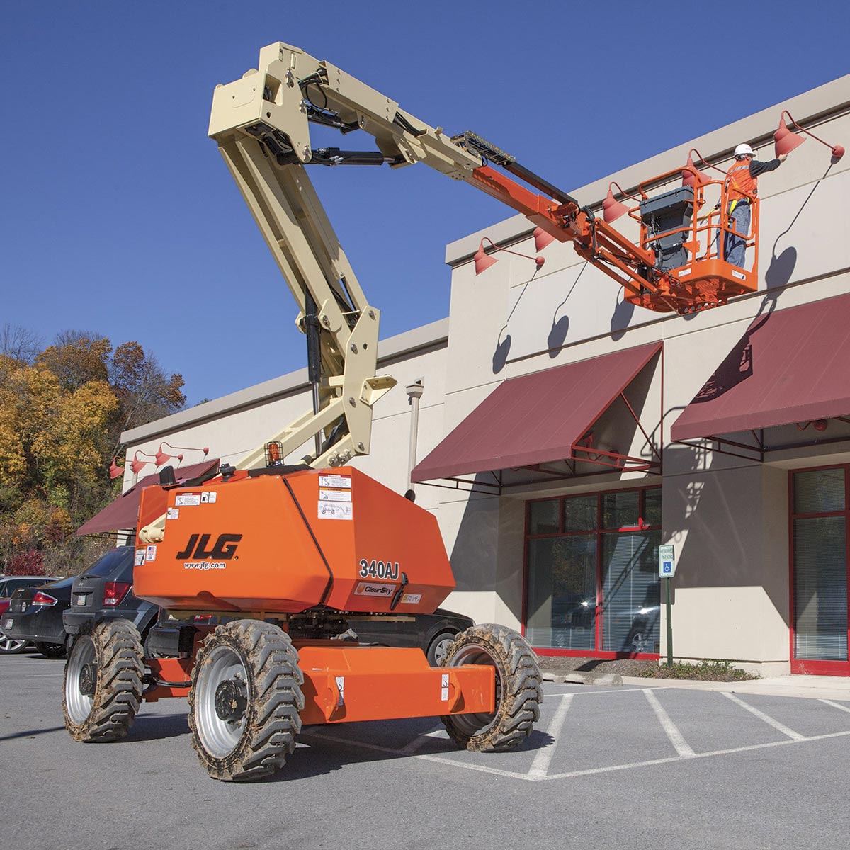 12,33 m  Arbeitsbühne Gelenkteleskop