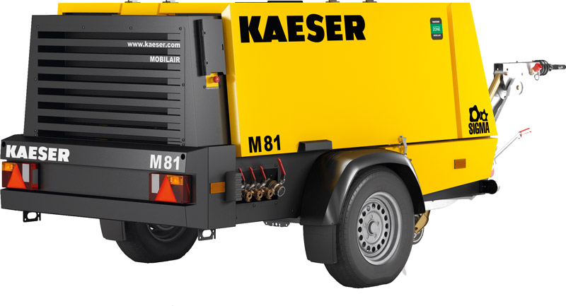Mobilkompressor, Typ M81