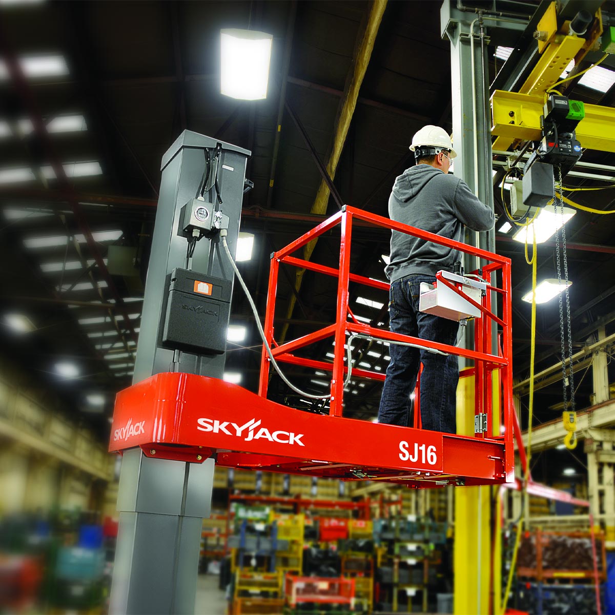 6,75 m Vertikalmast-Arbeitsbühne