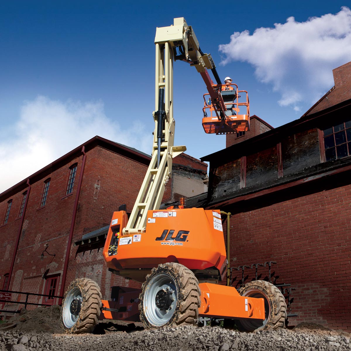 12,33 m  Arbeitsbühne Gelenkteleskop