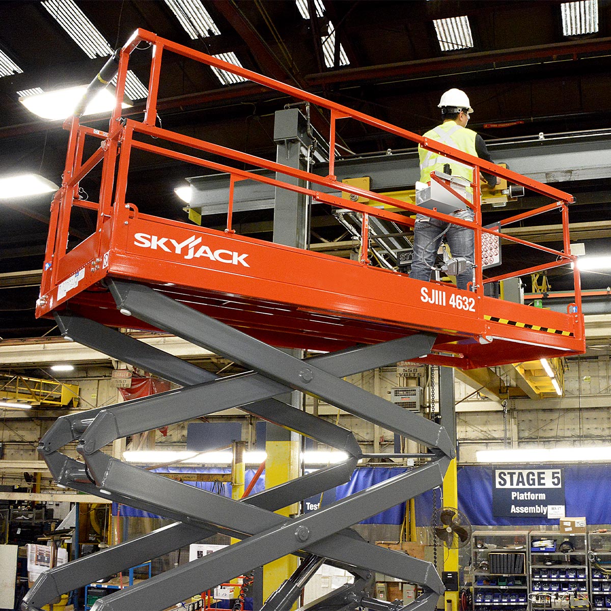 11,7 m Scherenarbeitsbühne