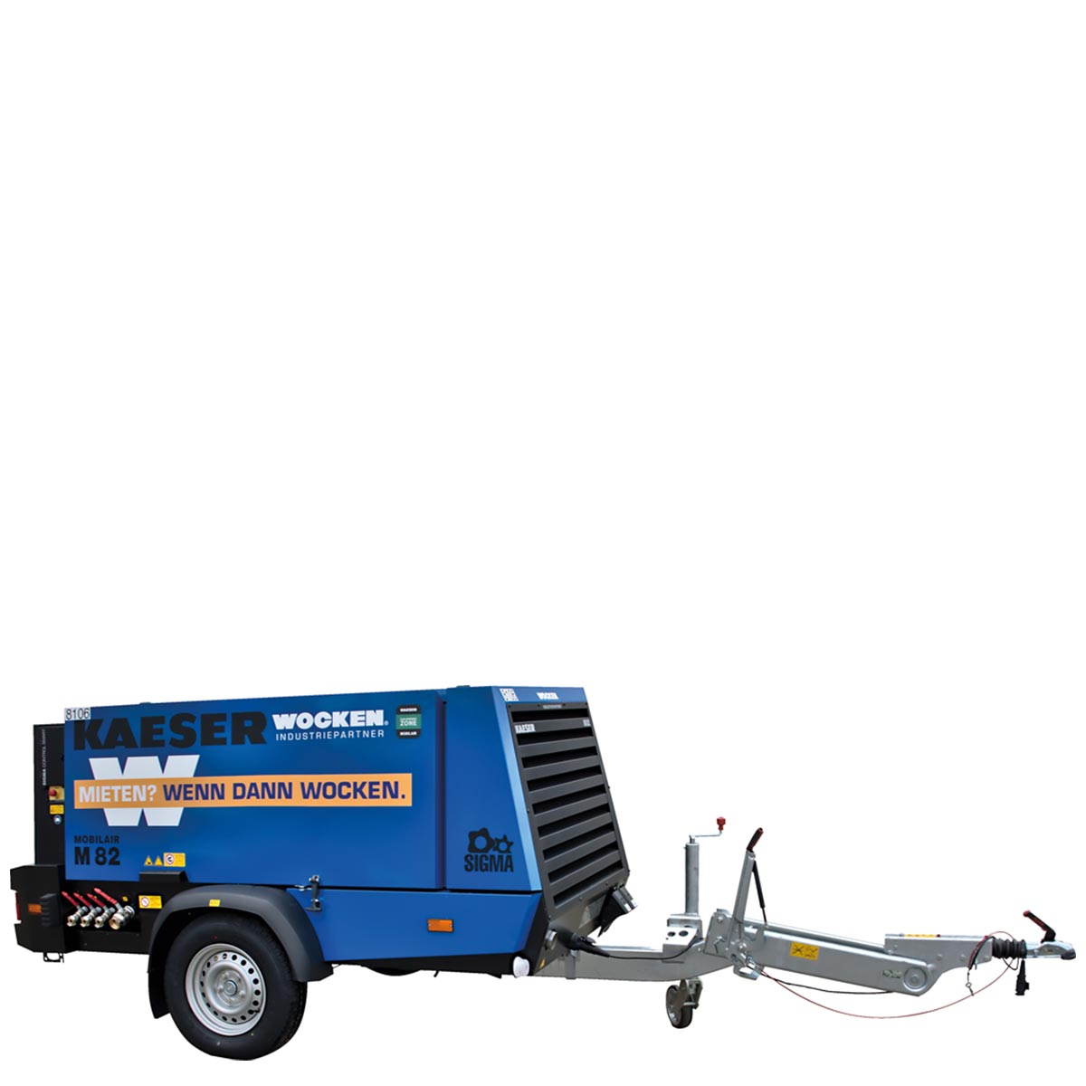 KAESER Mob.-Kompressoranl. M 82 GPS-T