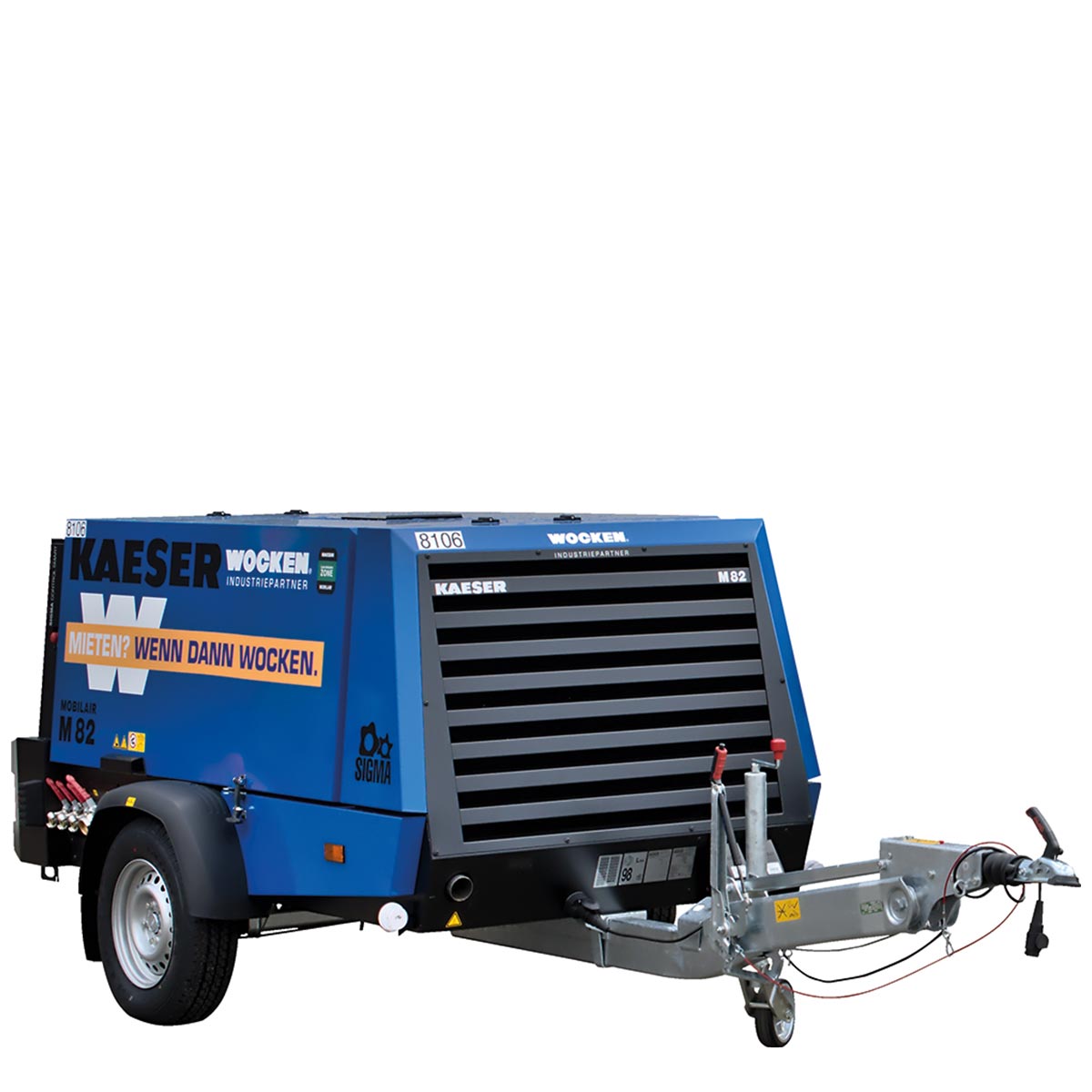 KAESER Mob.-Kompressoranl. M 82 GPS-T