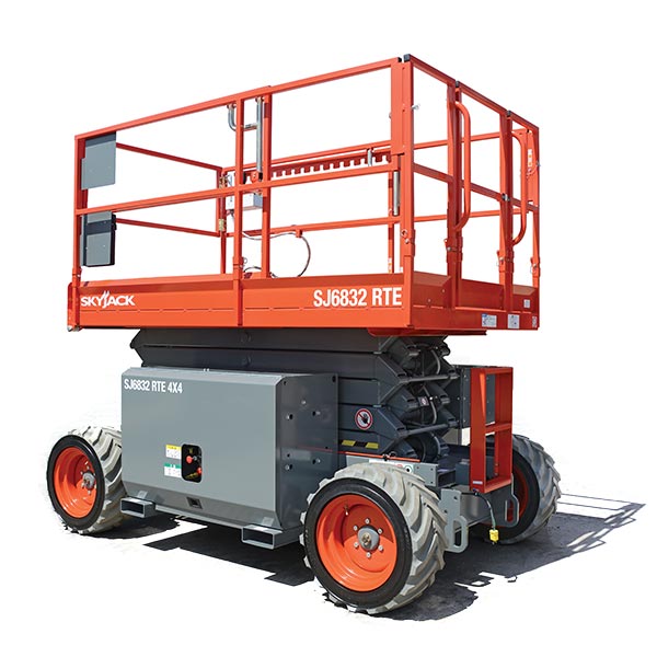 11,75 m Scherenarbeitsbühne, geländegeeignet