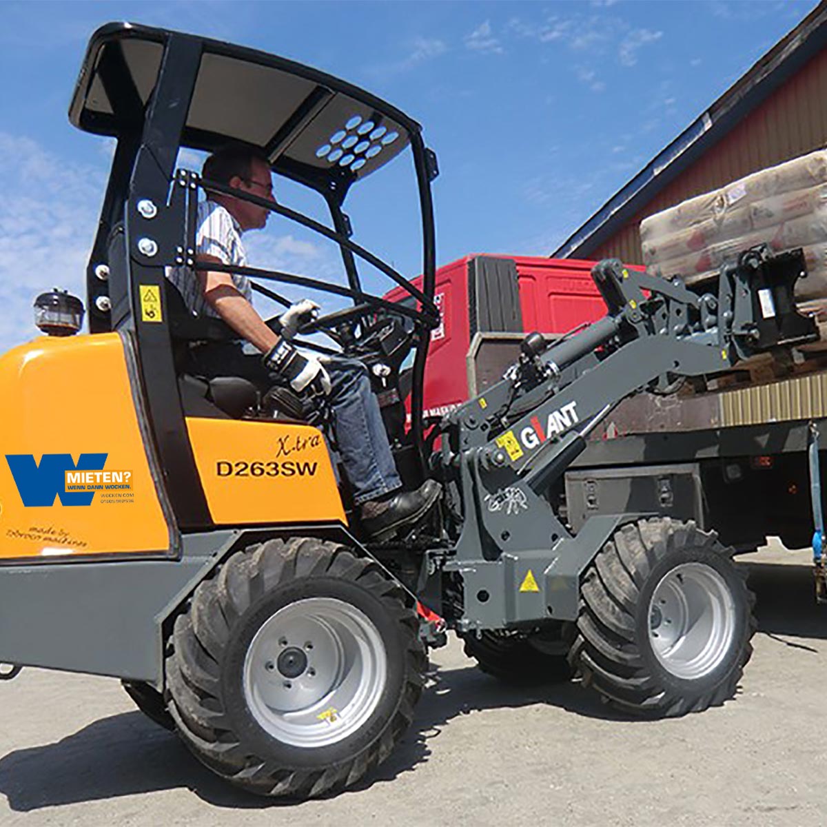 Knickradlader, Typ D 263SW