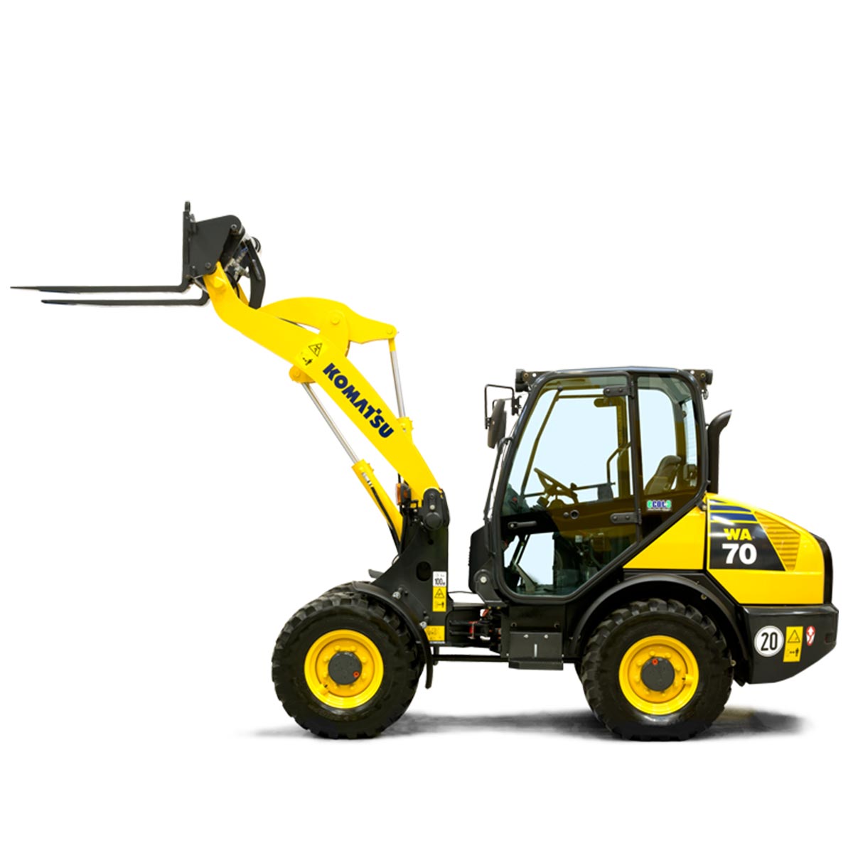 Kompaktradlader WA 70