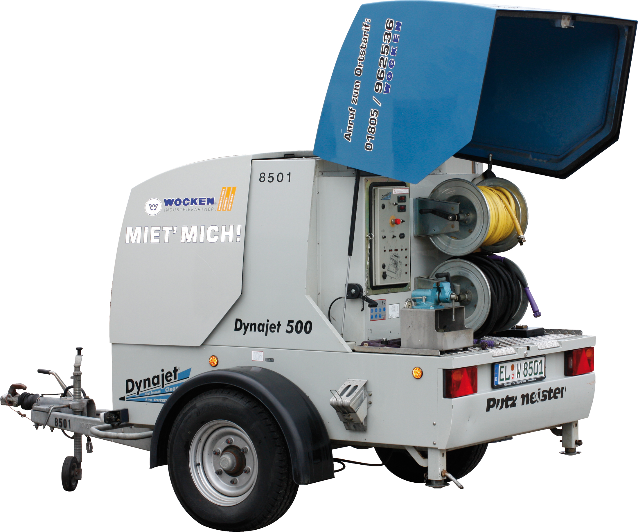 Hochdruckstrahlanlage, Typ 350th