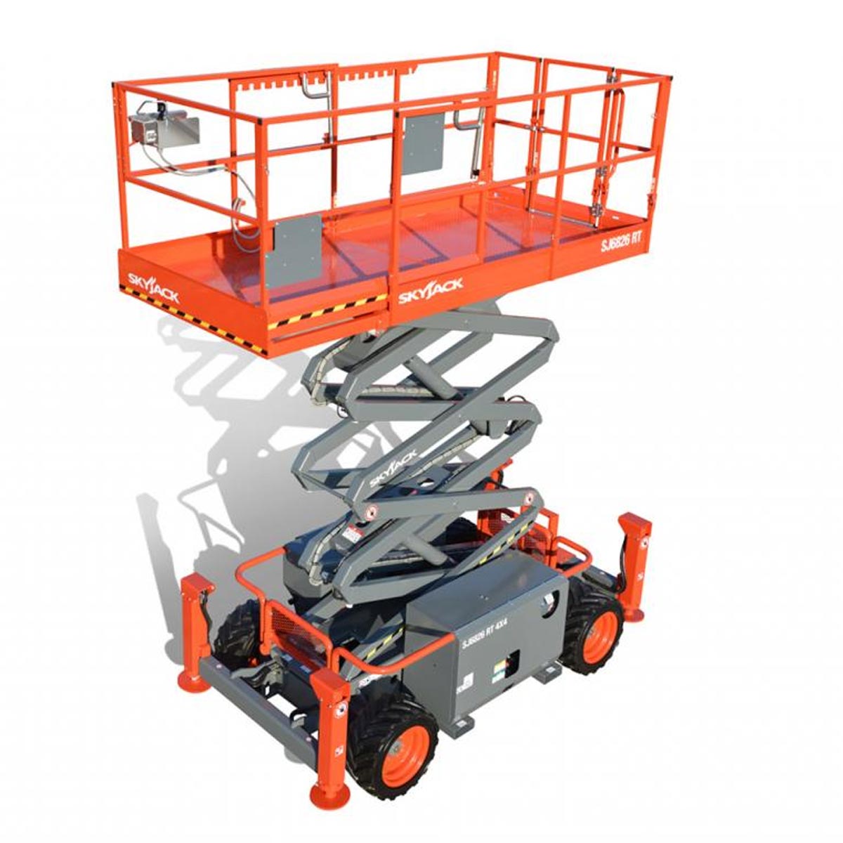 11,8 m Scherenarbeitsbühne, geländegeeignet