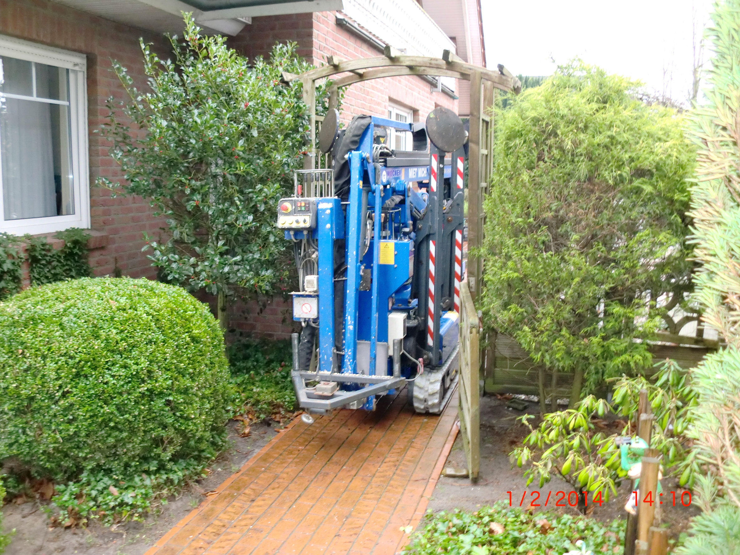 13,8 m Arbeitsbühne Gelenkteleskop 