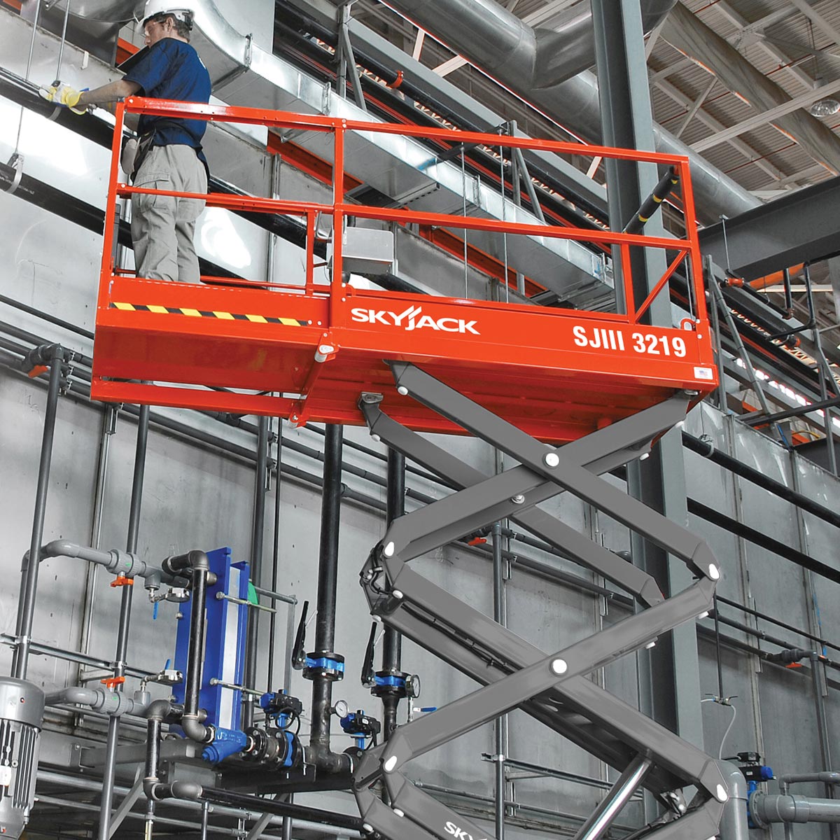 7,8 m Scherenarbeitsbühne